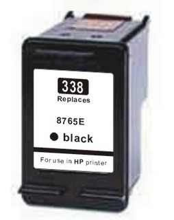 Ersatztinte schwarz HP 338 – PSC 1510, 5740, 6540, C3180, 2575, H470 – GP-H338 Schwarz